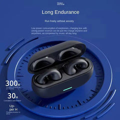 Wireless Earbuds Wireless Bluetooth TWS Bluetooth Sports Ear Clip Buds 5.3 Clip-on Earphone Ear Clip Headset Earbuds Bone Conduction