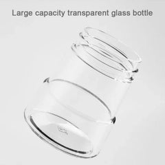 Moisture-Proof Glass Seasoning Container Jar with Silicone Seal