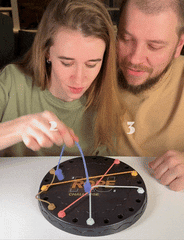 Brain Teasing Rope Puzzle Game | Multi-Level Logic Board for Kids & Families | Educational String Challenge for Home & Travel (Age 3+)