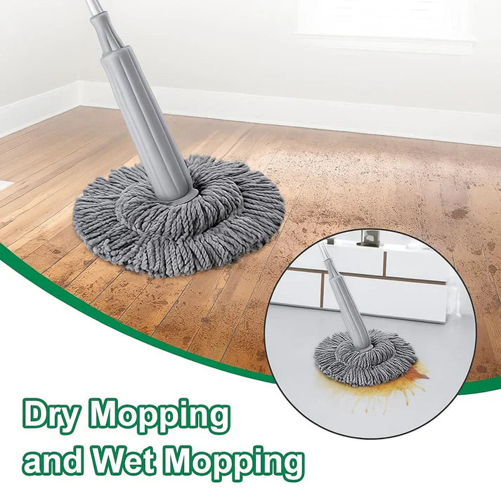 2 in 1 Dehydrated Floor Cleaning Mop Stick