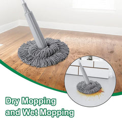 2 in 1 Dehydrated Floor Cleaning Mop Stick