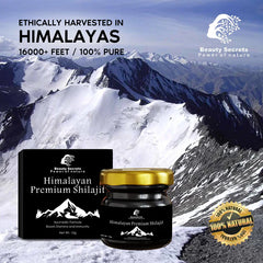 🔥 Natural Performance Booster – Pure Himalayan Shilajit Resin
