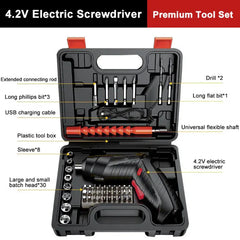 Electric Screwdriver Set – 47-in-1 Metal Precision Kit