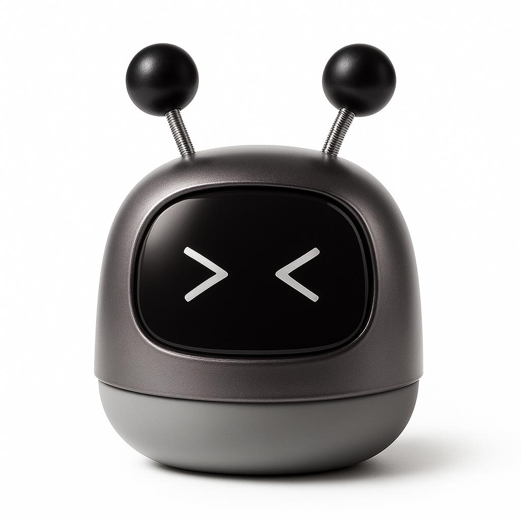 Mini Robot Car Dashboard Perfume Diffuser