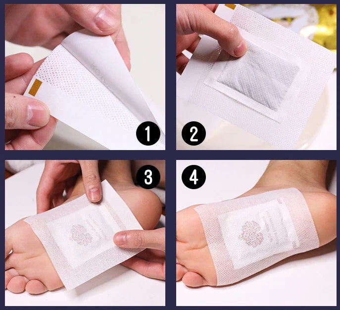 PureRelief™ - Royal Detoxification Pain Relief Foot Patch 🌿🦶 (Relieves Fatigue and Muscle Tension) Buy 1 Get 1 Free🔥🔥